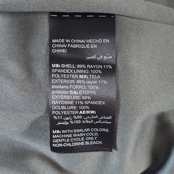 White House Black Market sage dress - Picture 10 of 10